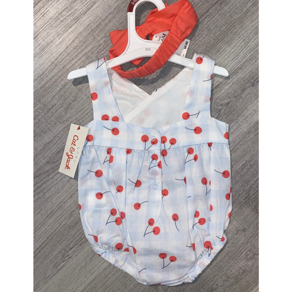 NWT 2pc Cherry Outfit - Picture 2 of 3